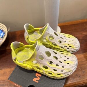 Merrell  Gray and Green Water Shoes for Versatile Adventures